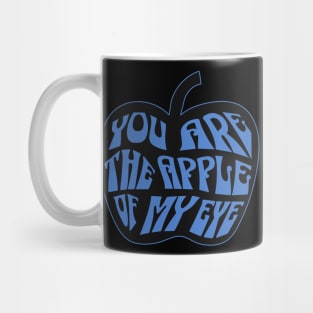 Typography Apple Of My Eye Classic Mug